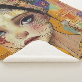 Vintage-Scrapbook-Collage-Gesicht (4) Sherpadecke (3/4)