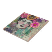 Vintage-Scrapbook-Collage-Gesicht (5) Fliese (Seite)