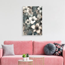 Vintage Scrapbook-Seiten: Verblasste Tropiken