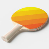 Vintage Sea Sun Bold Stripes Tischtennis Schläger (Vorderseite)