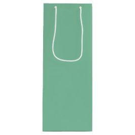 Vintage Seafoam Solid Color Geschenktüte Für Weinflaschen