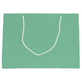 Vintage Seafoam Solid Color Große Geschenktüte
