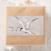 Vintage Seagulls, kundenspezifische Retro-Seagull- (Insitu)