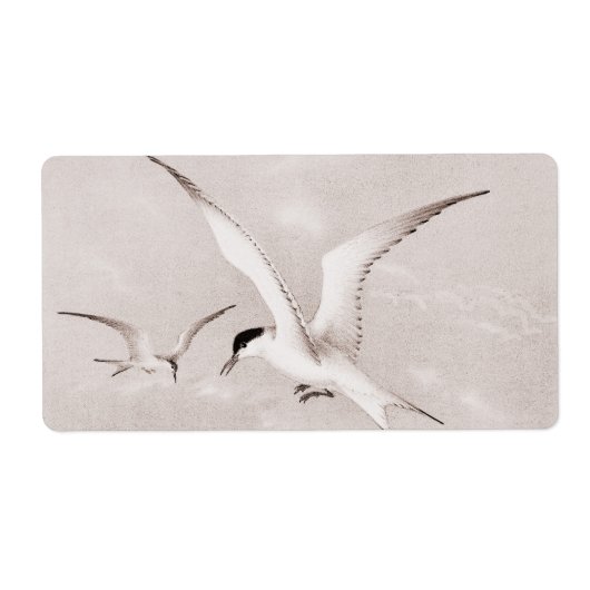 Vintage Seagulls, kundenspezifische Retro-Seagull- (Vorne)