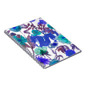 vintage seamless asian traditional patterns. Japan Notizblock (Rechte Seite)