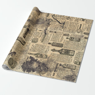Vintage Sears-Katalog-Anzeigenseite 1906 Shabby Ch Geschenkpapier