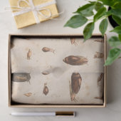 Vintage Seashell- und Snail-Dekoupage Seidenpapier (Geschenk)