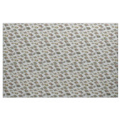 Vintage Seashells Stoff (Fat Quarter (45,7 x 55,9 cm))