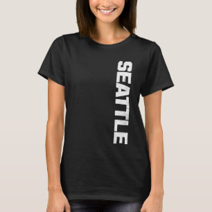 Vintage Seattle Heim Stadt Stolz Varsity Seattle T-Shirt