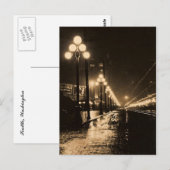 Vintage Seattle Postkarte (Vorne/Hinten)
