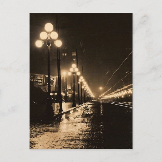 Vintage Seattle Postkarte (Vorderseite)