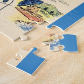 Vintage Sebago Lake Maine Puzzle (Seite)