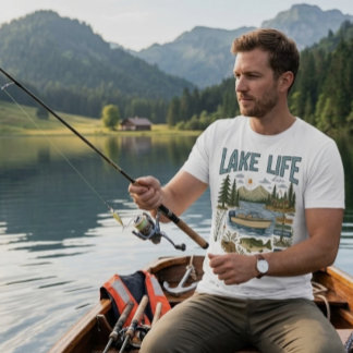 Vintage-See-Leben-Sommerferien-Design T-Shirt
