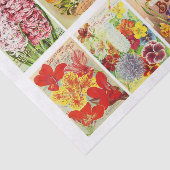 Vintage Seed Packet Collection Decoupage Collage Seidenpapier (Ausschnitt)