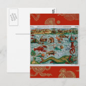 Vintage Seefahrer Postkarte (Vorne/Hinten)