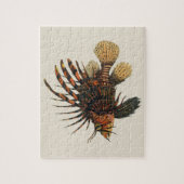 Vintage Seefische, Meeresorganismen Puzzle (Vertikal)