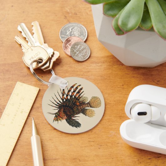 Vintage Seefische, Meeresorganismen Schlüsselanhänger (Schreibtisch)