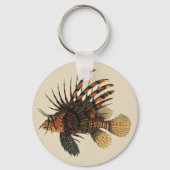 Vintage Seefische, Meeresorganismen Schlüsselanhänger (Rückseite)