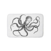 Vintage Seekrake kraken steampunk Hipster Badematte (Vorderseite)