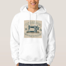 Vintage Seele Moderne Stiche Nähen Hoodie