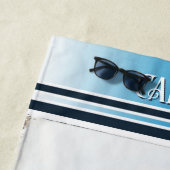 Vintage Seemannsflotte Strandtuch (Beispiel)