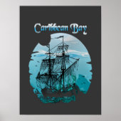 Vintage Seeräuber Poster (Vorne)