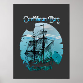 Vintage Seeräuber Poster