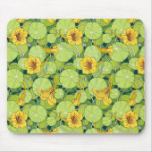 Vintage Seerosen Mousepad (Vorne)