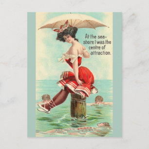 Vintage Seeschifffahrtskarte Postkarte