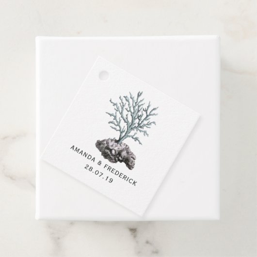 Vintage Seetang Geschenkanhänger (Beispiel)