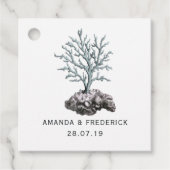 Vintage Seetang Geschenkanhänger (Vorderseite)