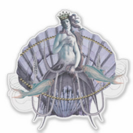 Vintage Seezunge Aufkleber