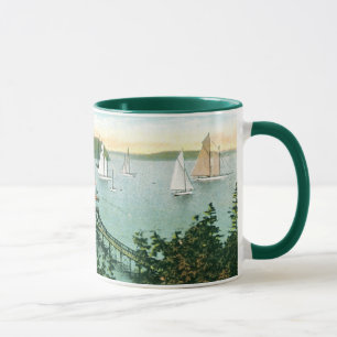 Vintage Segelboot-Tasse Tasse