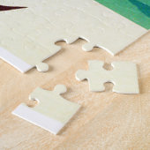 Vintage Segelboote Französisch Reisen Puzzle (Seite)