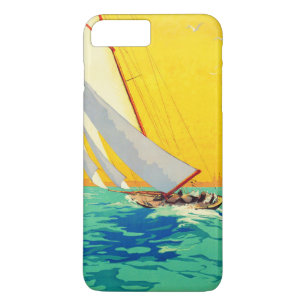 Vintage Segelboote Reisen iPhone 7 Plus Fall Case-Mate iPhone Hülle