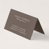 Vintage Segelbootmalerei Visitenkarten (Rückseite)