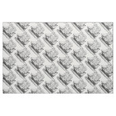 Vintage Segelschiff  Segelboot Windjammer Stoff (Fat Quarter (45,7 x 55,9 cm))