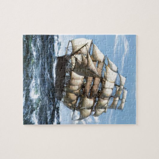 Vintage Segelschiffe Puzzle (Horizontal)