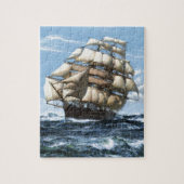 Vintage Segelschiffe Puzzle (Vertikal)