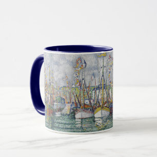 Vintage Segen für die Thunfischflotte in Groix Tasse