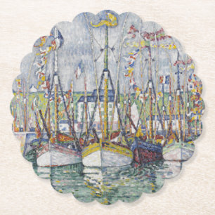 Vintage Segen für die Thunfischflotte in Groix Untersetzer