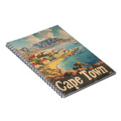 Vintage Sehenswürdigkeiten von Kapstadt Notizblock (Rechte Seite)