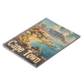 Vintage Sehenswürdigkeiten von Kapstadt Notizblock (Linke Seite)