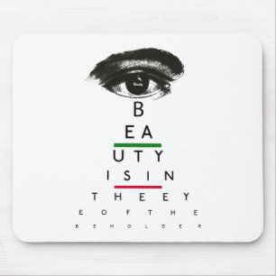Vintage-Sehtesttafel-Geschenke Mousepad