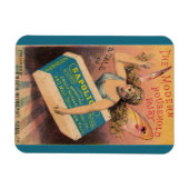 Vintage Seife Ad House Fairy Magnet (Horizontal)