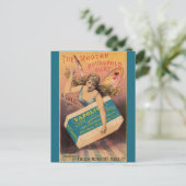 Vintage Seife Ad House Fairy Postkarte (Stehend Vorderseite)