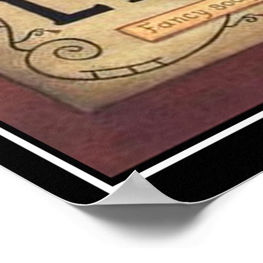 Vintage Seifenwerbung Poster (Ecke)