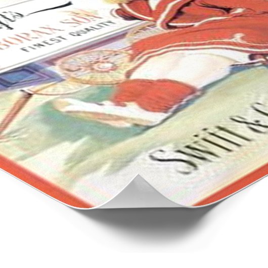 Vintage Seifenwerbung Poster (Ecke)