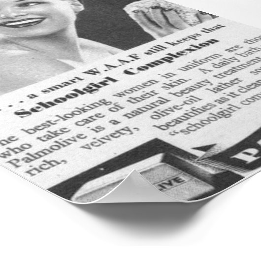 Vintage Seifenwerbung Poster (Ecke)