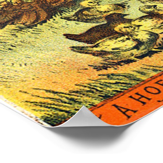 Vintage Seifenwerbung Poster (Ecke)